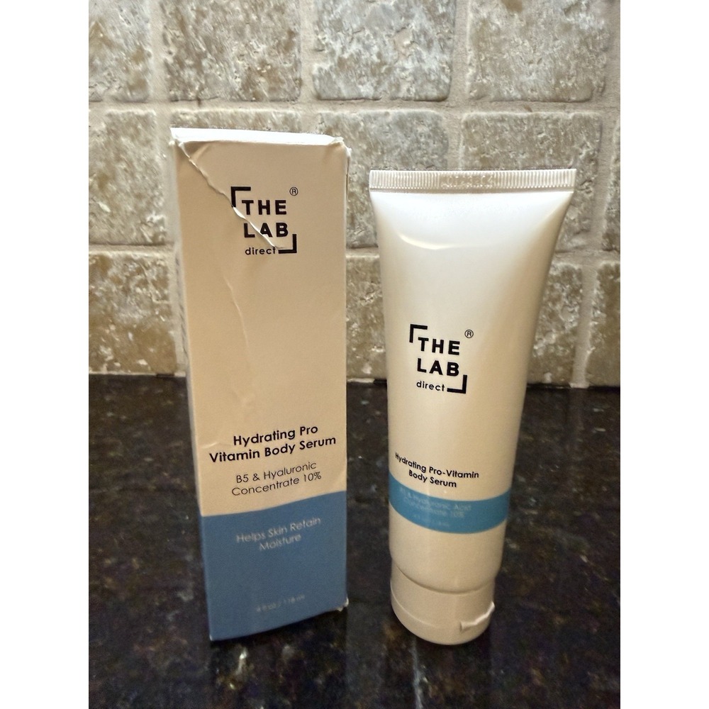 The Lab Direct Hydrating Pro Vitamin Body Serum w/ B5 & Hyaluronic‎ 4 fl oz NEW